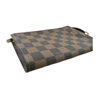 Louis Vuitton Damier Brown Gold Pouch Multi Case — view 4