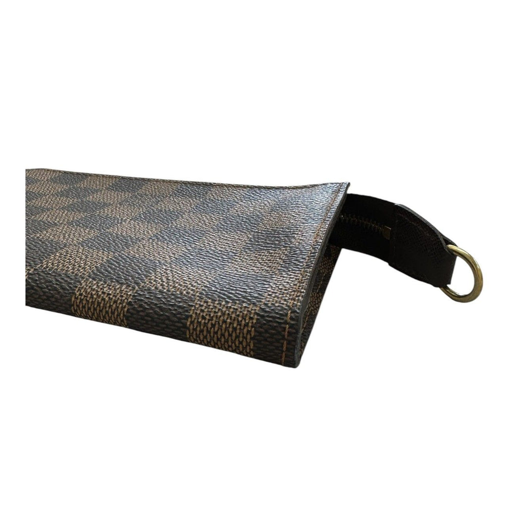Louis Vuitton Damier Brown Gold Pouch Multi Case — view 5