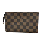 Louis Vuitton Damier Brown Gold Pouch Multi Case — view 2