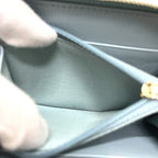 Chanel Coin Case CC Logo Metiers D'art Caviar Leather Blue — view 8