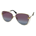 Louis Vuitton Sunglasses a Nous Deux Purple Gold Black Eyewear