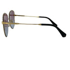 Louis Vuitton Sunglasses a Nous Deux Purple Gold Black Eyewear — view 2