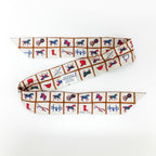 Hermes Ten Twilly Horse Tackle Couvertureset Tenues de Jour Off White Silk Scarf — view 5