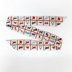 Hermes Ten Twilly Horse Tackle Couvertureset Tenues de Jour Off White Silk Scarf — view 6