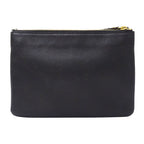 Celine Shoulder Bag Trio Large Leather Black Small — view 2