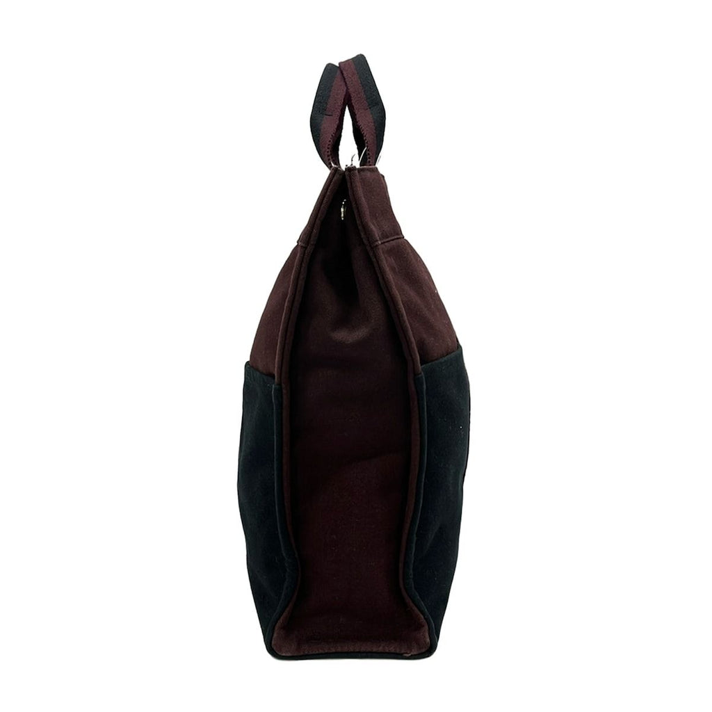 Hermes Tote Fourre Tout MM Dark Brown Black — view 2