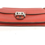 Hermes Clutch Pochette Jet Leather Brown — view 5