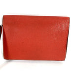 Hermes Clutch Pochette Jet Leather Brown — view 2