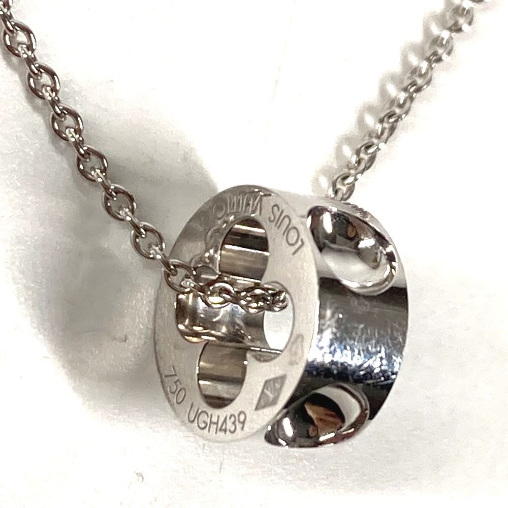 Louis Vuitton Necklace Pendentif Empreinte Silver — view 6