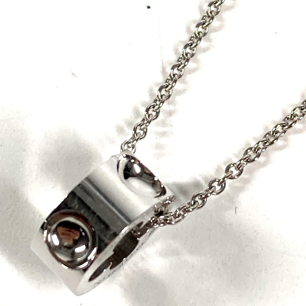 Louis Vuitton Necklace Pendentif Empreinte Silver