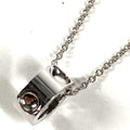 Louis Vuitton Necklace Pendentif Empreinte Silver