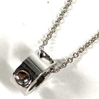 Louis Vuitton Necklace Pendentif Empreinte Silver