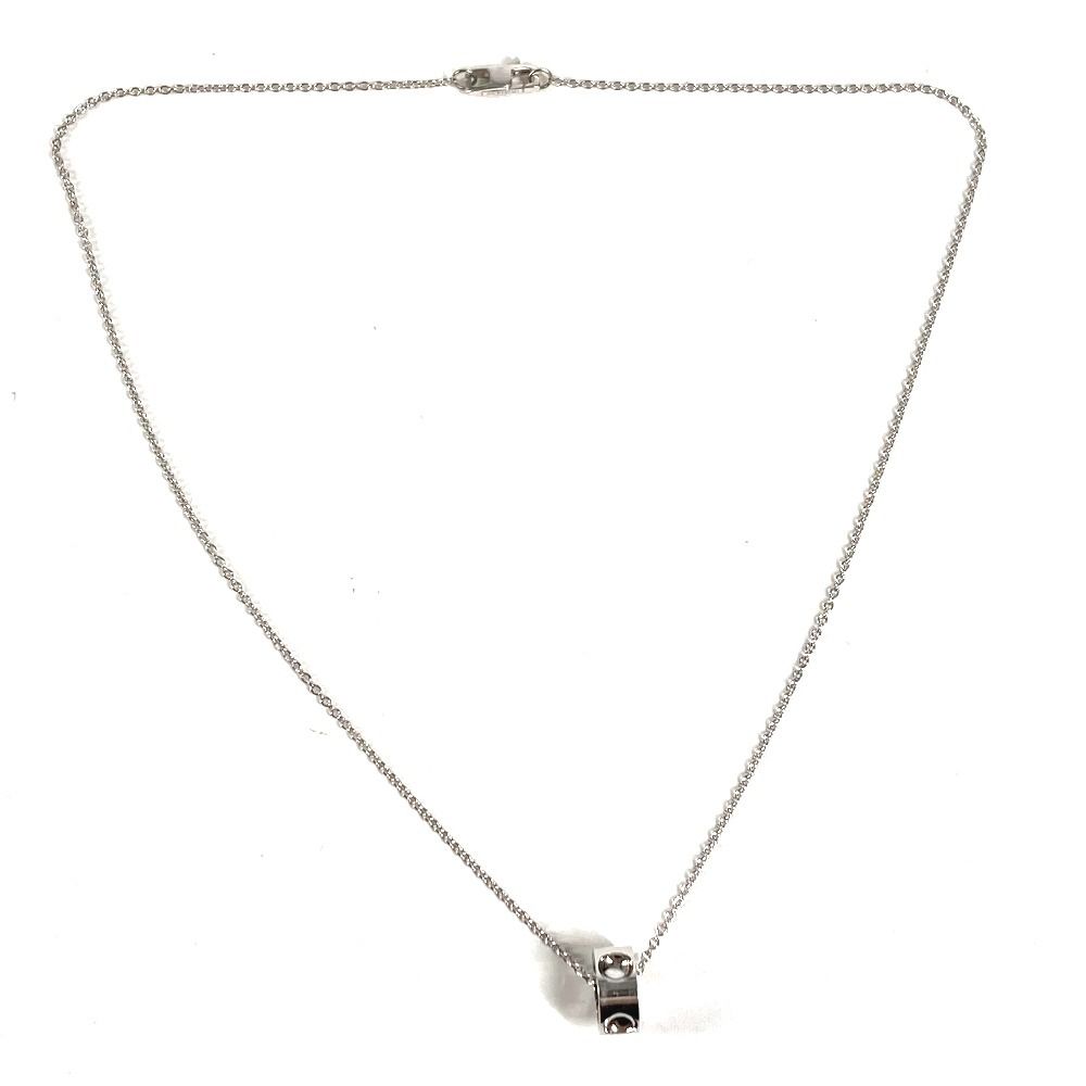 Louis Vuitton Necklace Pendentif Empreinte Silver — view 2