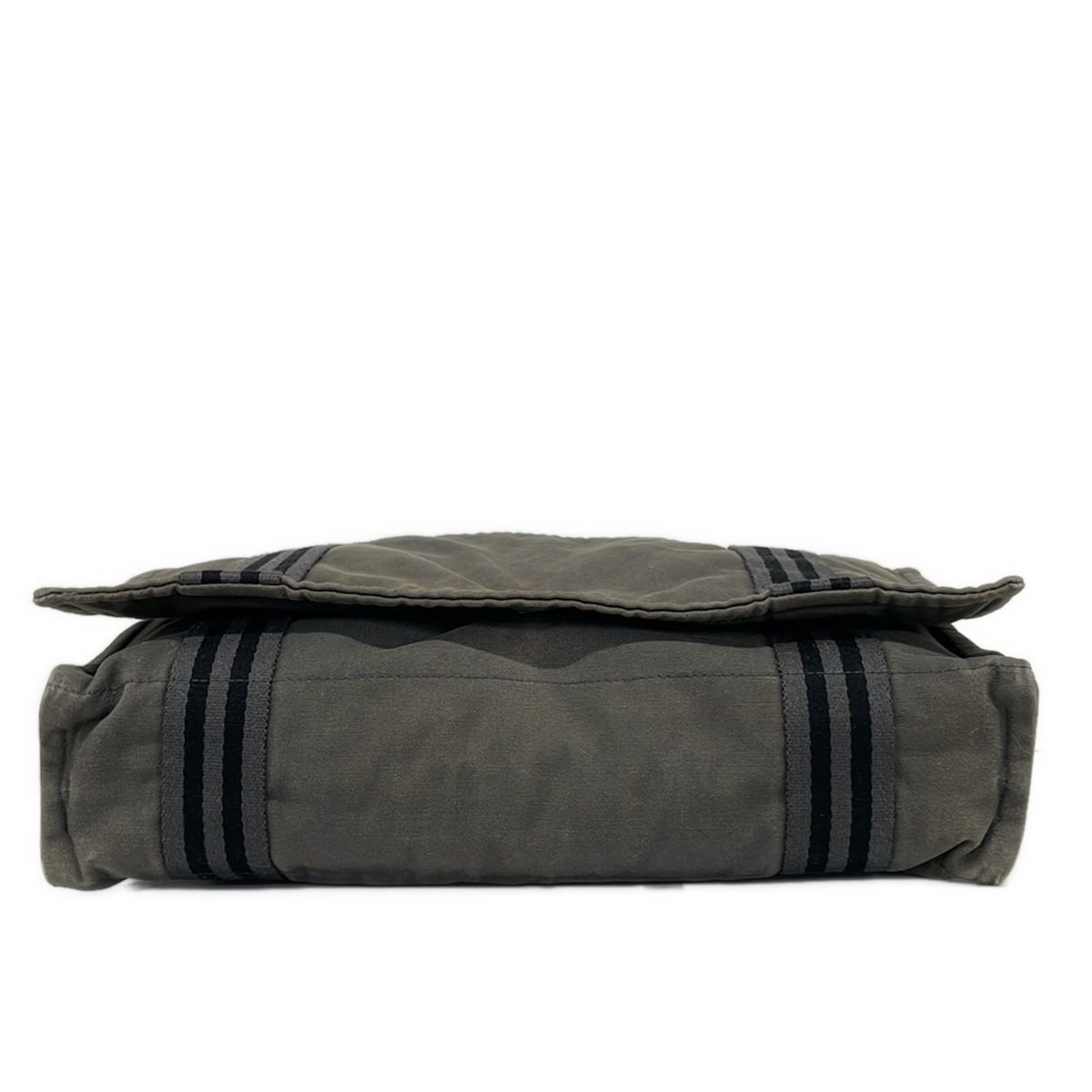 Hermes Shoulder Bag Fourre Tout Besace MM Gray Black — view 5