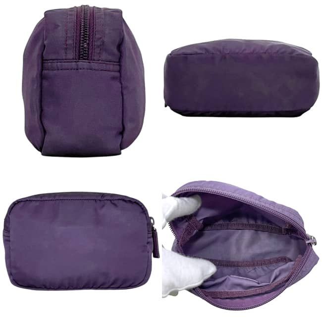 Prada Pouch Purple Malva Vala Case Nylon 42 Simple — view 2