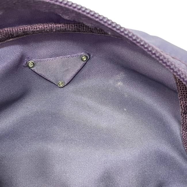 Prada Pouch Purple Malva Vala Case Nylon 42 Simple — view 3