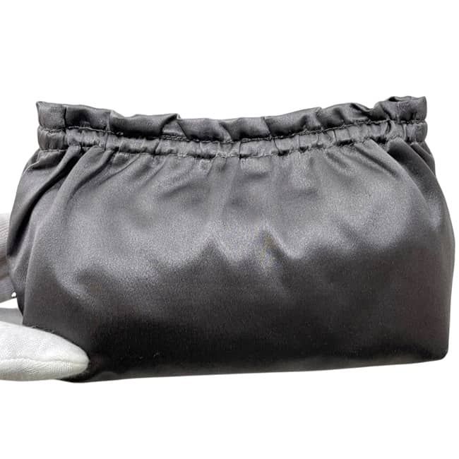 Prada Pouch Silver Ardesia Raso Case Satin 121 Simple — view 8