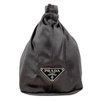 Prada Pouch Silver Ardesia Raso Case Satin 121 Simple — view 2