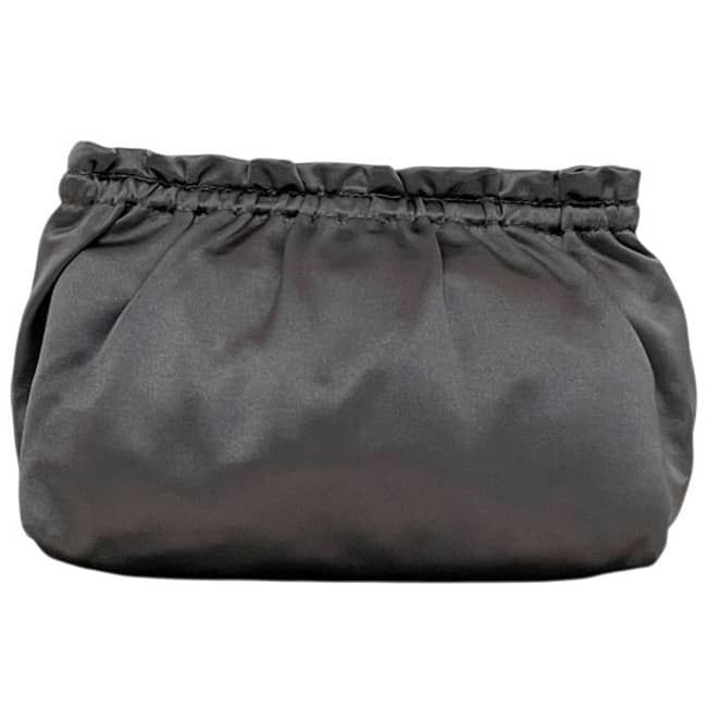 Prada Pouch Silver Ardesia Raso Case Satin 121 Simple — view 3