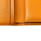 Louis Vuitton Bifold Wallet Portomonevier Viennois Orange Mandarin Epi Kiss — view 6
