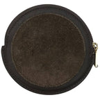 Loewe Coin Case Brown Anagram Purse Leather Suede 12 Logo Mini — view 2
