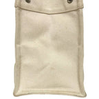 Hermes Tote Bora PM White Green Yellow Canvas — view 4