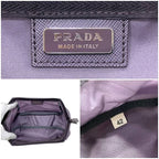 Prada Pouch Purple Mirtillo Vala Case Nylon 42 Zipper — view 3