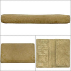Chanel Bifold Wallet Beige Lace Ismore Ghost Skin CC Logo Folding — view 2