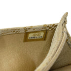 Chanel Bifold Wallet Beige Lace Ismore Ghost Skin CC Logo Folding — view 4