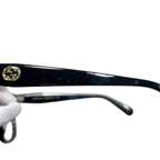 Gucci Sunglasses Black Pink Gradient Interlocking Acetate GG Side Logo Eyewear — view 8