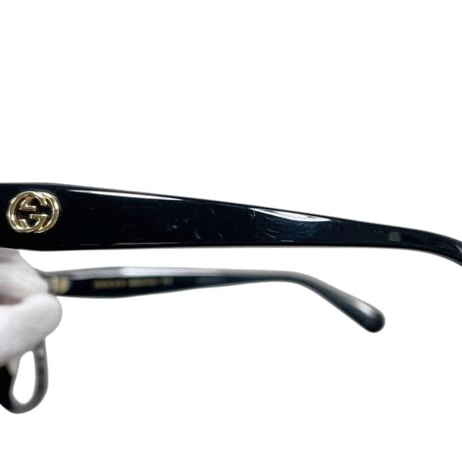 Gucci Sunglasses Black Pink Gradient Interlocking Acetate GG Side Logo Eyewear — view 8