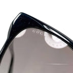 Gucci Sunglasses Black Pink Gradient Interlocking Acetate GG Side Logo Eyewear — view 6