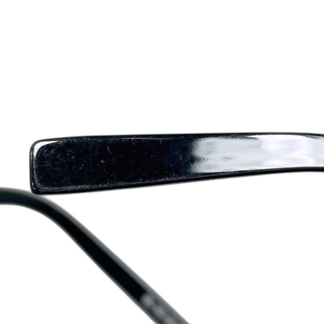 Saint Laurent Sunglasses Black Purple Lens 001 Round Acetate Paris Eyewear — view 9