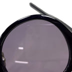 Saint Laurent Sunglasses Black Purple Lens 001 Round Acetate Paris Eyewear — view 7