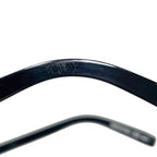 Saint Laurent Sunglasses Black Purple Lens 001 Round Acetate Paris Eyewear — view 8