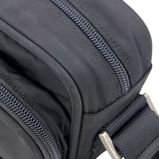 Prada Shoulder Bag Black Nero Tessuto Crossbody Nylon 44 — view 7