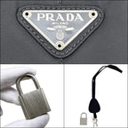 Prada Shoulder Bag Black Nero Tessuto Crossbody Nylon 44 — view 4