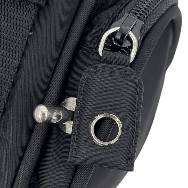 Prada Shoulder Bag Black Nero Tessuto Crossbody Nylon 44 — view 5