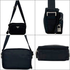 Prada Shoulder Bag Black Nero Tessuto Crossbody Nylon 44 — view 2