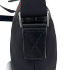 Gucci Shoulder Bag Black Sherry Canvas Leather — view 6