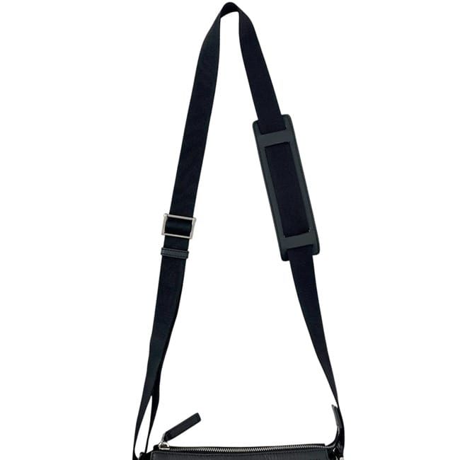 Gucci Shoulder Bag Black Sherry Canvas Leather — view 4