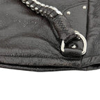 Prada Chain Tote Brown Coating Leather 20 31 Shoulder — view 4