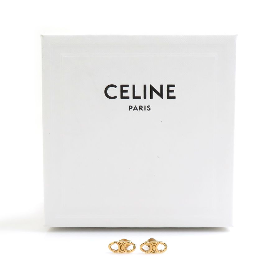 Celine Earrings Gold — view 7