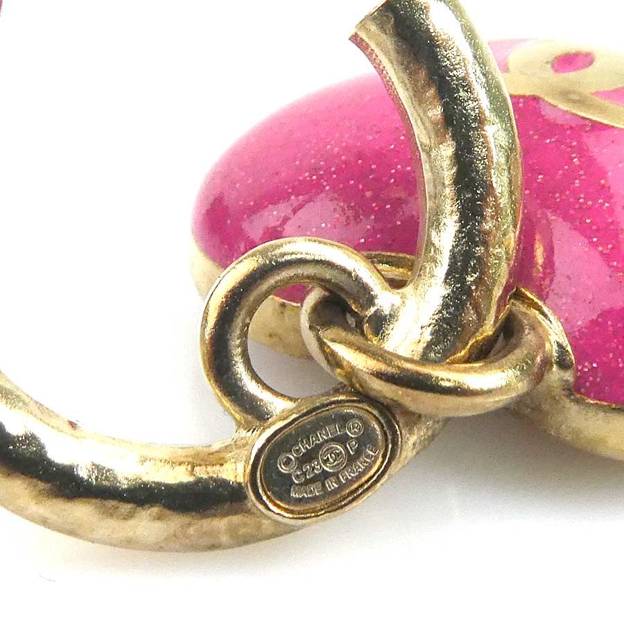 Chanel Earrings Pink — view 6