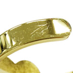 Chanel Bangle Bracelet CC Logo Heart Denim Style Gold Plated Blue — view 8