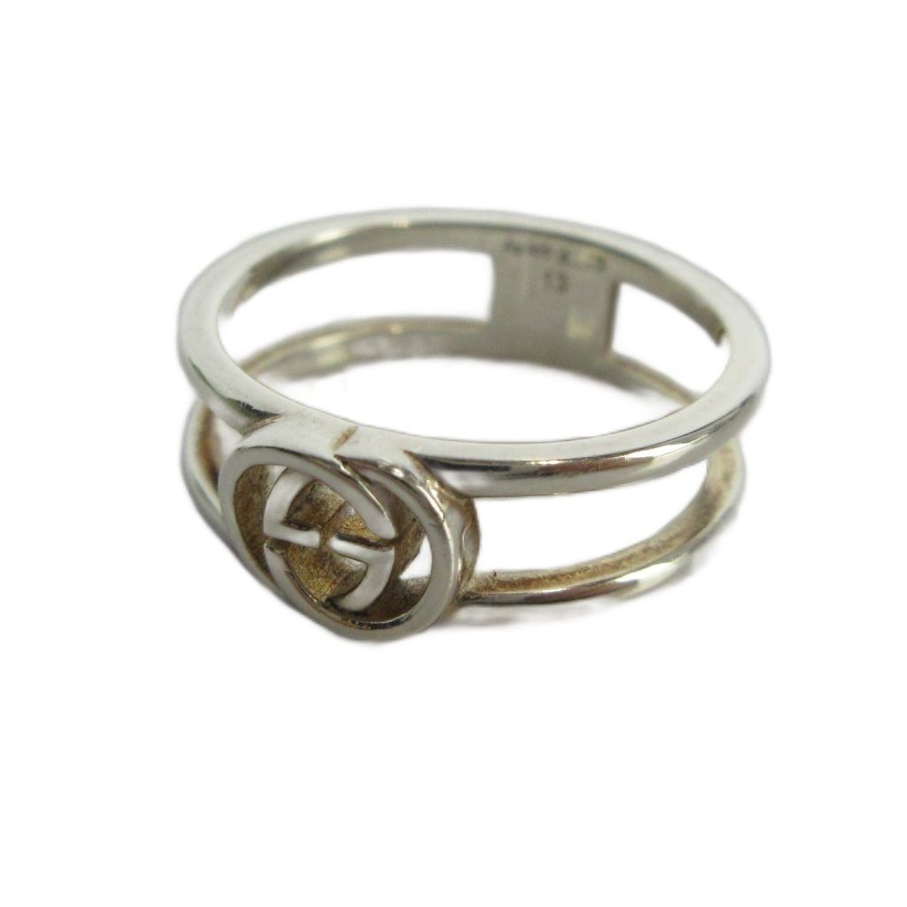 Gucci Ring Interlocking Silver