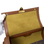 Louis Vuitton Monogram 2-Way Shoulder Bag Papillon Trunk Brown Chain Handle — view 7
