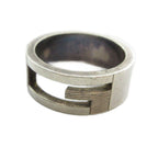Gucci Ring Logo Silver