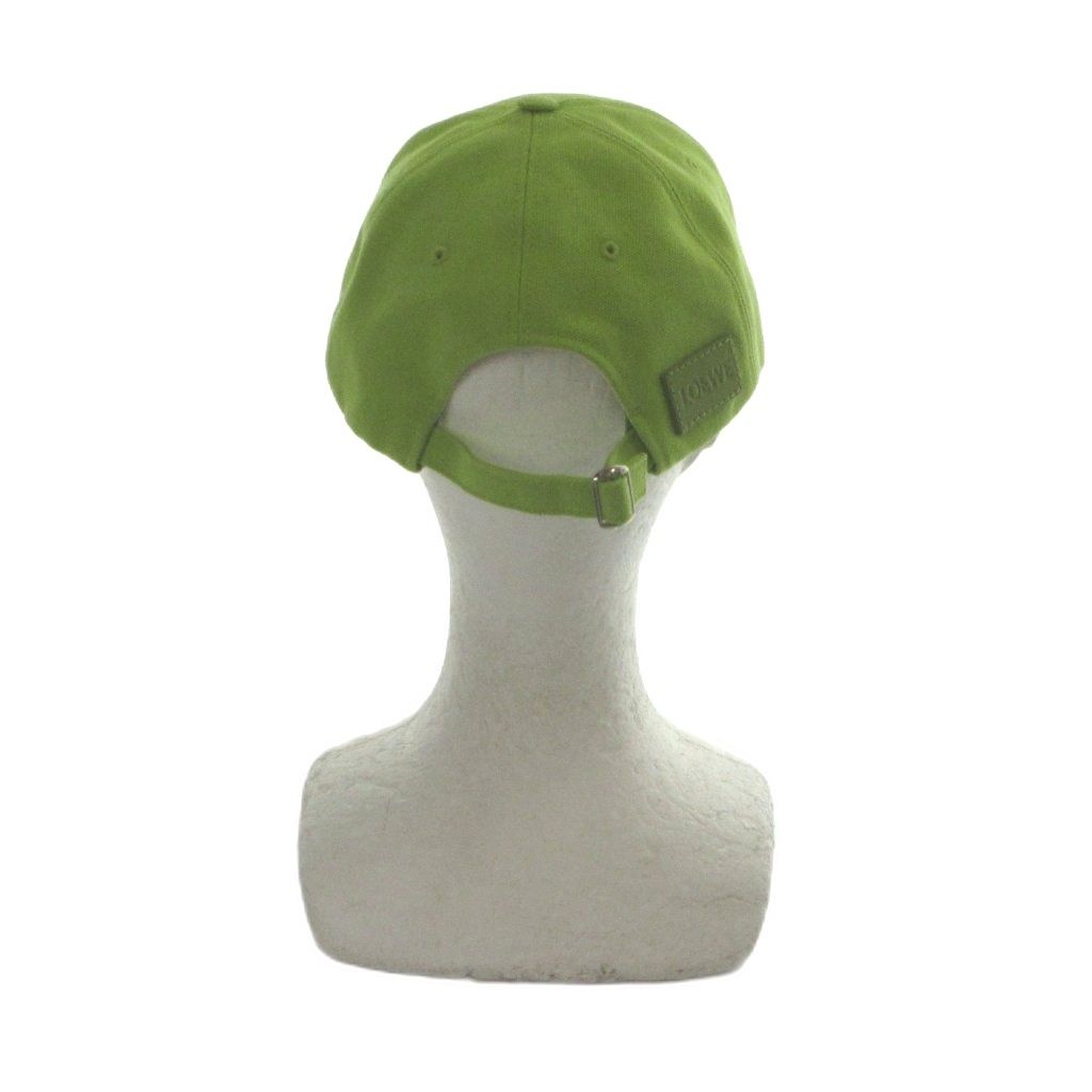 Loewe Baseball Cap Hat Logo One Yellow Green — view 4
