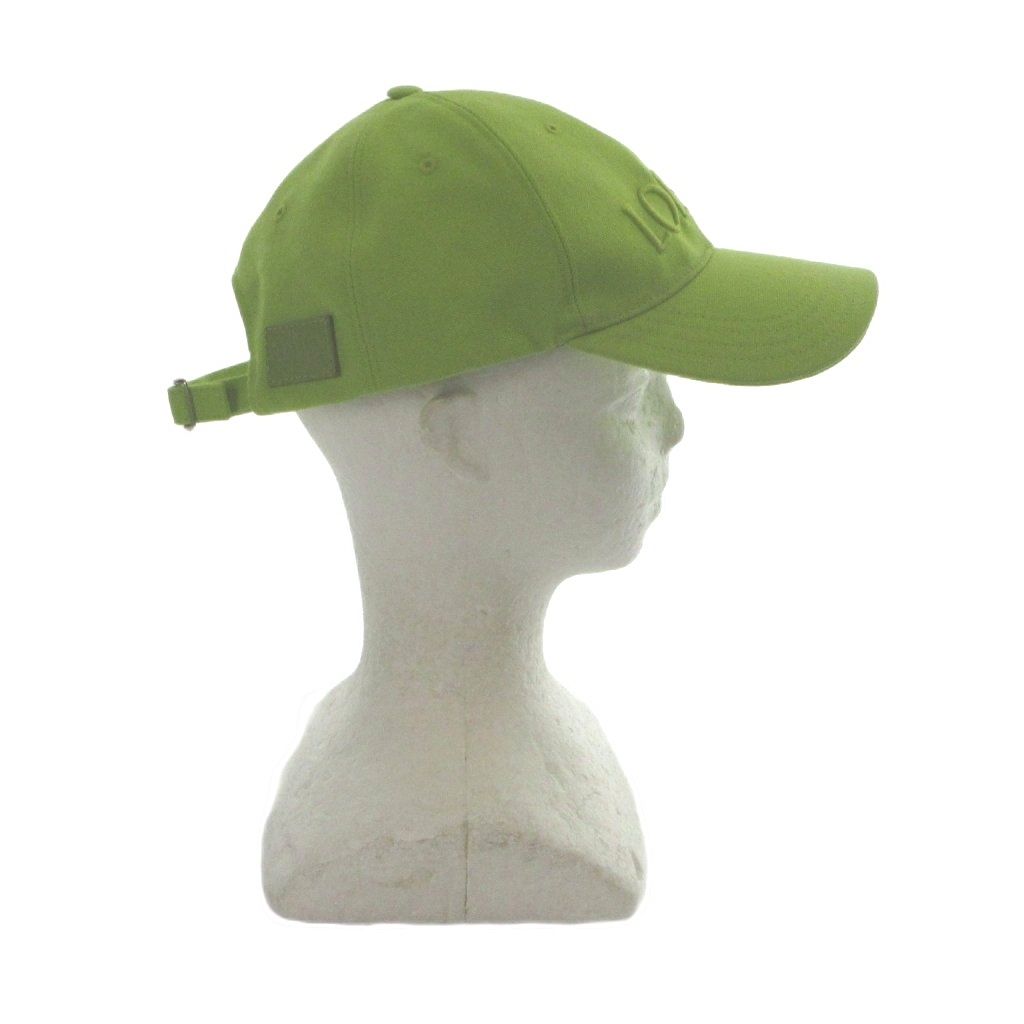 Loewe Baseball Cap Hat Logo One Yellow Green — view 5